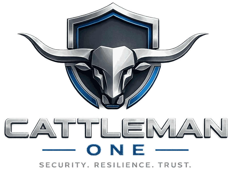 CattlemanOne logo, IT and cybersecurity consulting